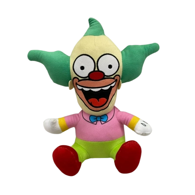 The Simpsons Krusty the Clown 7" Inch Plush Stuffed Toy Factory