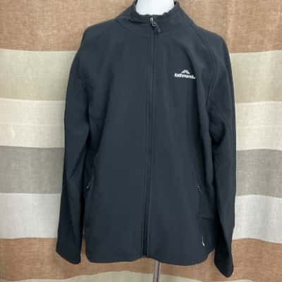 Kathmandu Mens  Size XL Front Zipper Black  