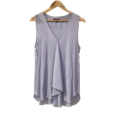 Saba Womens  Size 12 Sleeveless Top Blue 
