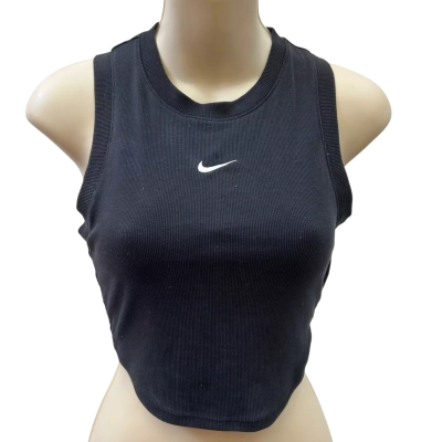 Nike Womens Size XS Black Crop Top  