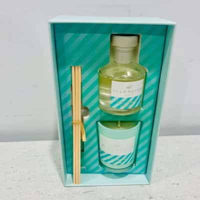 Palm Beach  Fir & Cedarwood Mini Candle & Diffuser Set