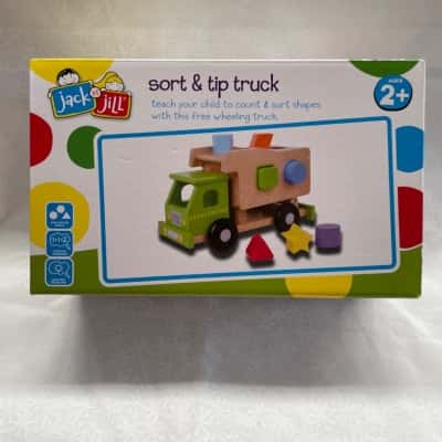 Jack’n’Jill Sort & Tip Truck Wooden Truck Set