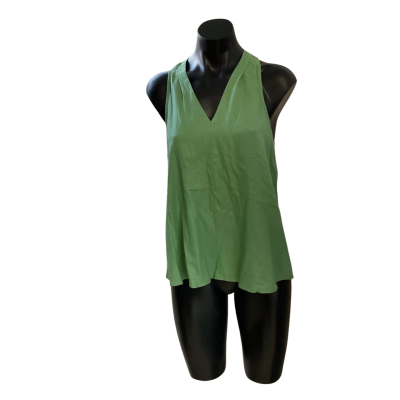 Jeanswest Womens  Size 8 Short Sleeve Shirt Green 