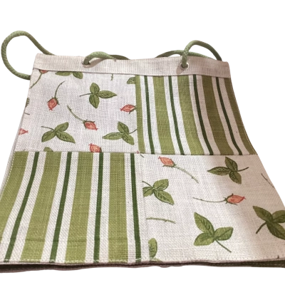  Womens Shoulder Bag Beige / Green 