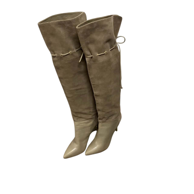 Wittner Womens  Size 41 Beige Over knee boots