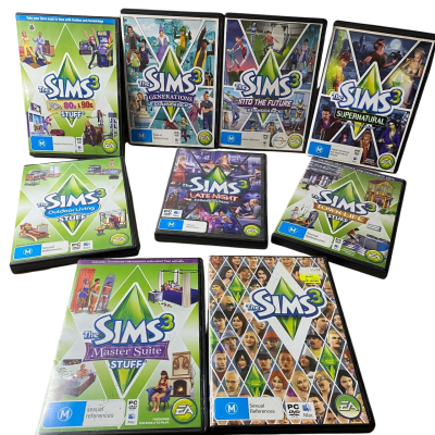 9x The Sims 3 PC Bundle