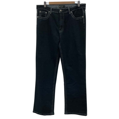 Gabriella Frattini Womens Size 16 Wide Leg Jeans Blue