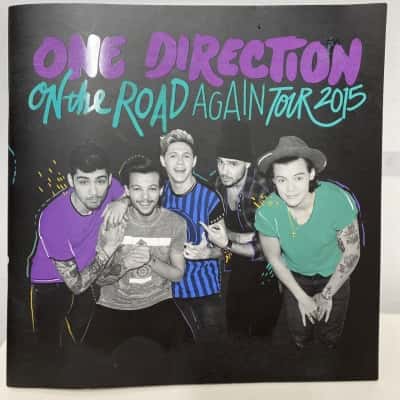 One Direction on the Road Again Tour 2015 Program Souvenir Book