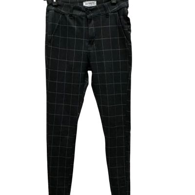 LA HAUTE Womens  Size 28 Slim Fit Pants Black  / Pattern 