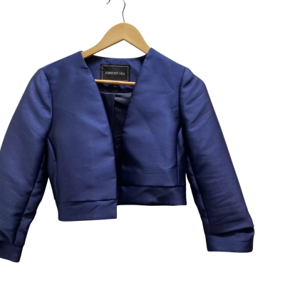 Forever New Womens  Size 8 Navy Blue Jacket