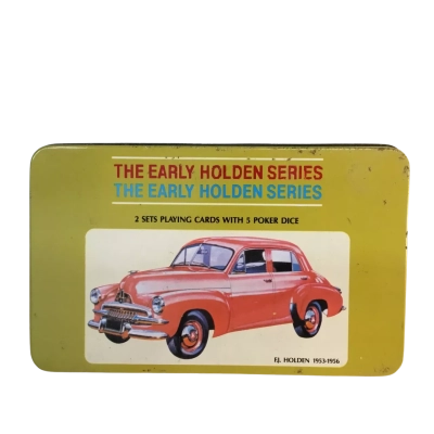 Vintage The Early Holden Series 2 Sets Playing Cards and Dice 