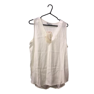 *Brand New* Hammock & Vine White Sleeveless Top Size 12 
