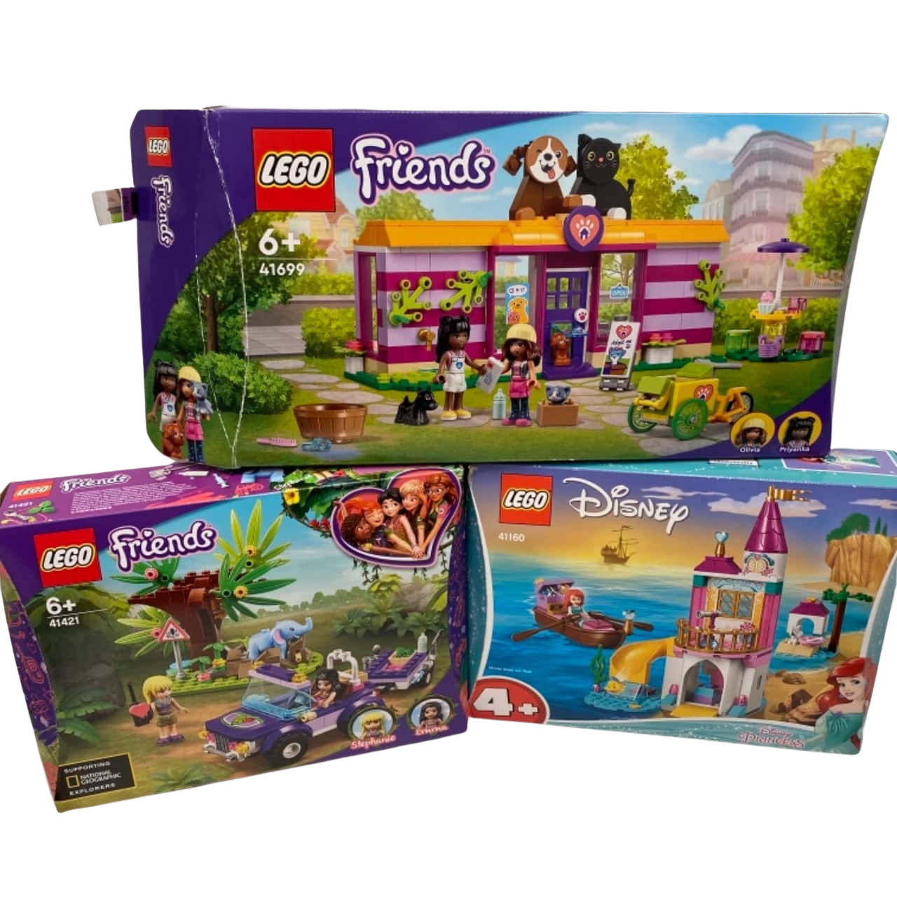 USED Sets - Mixed Bundle lot of Lego - 3 incomplete Sets - Lego Friends ...