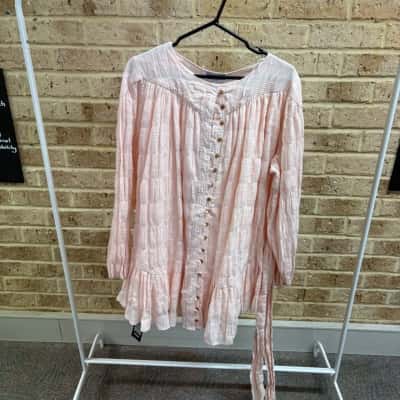 Bohemian traders Womens coral dress Size L 