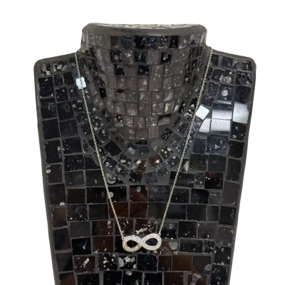 GEORGINI 'Forever Infinity' Cubic Zirconia Pendant and Necklace (5 grams)