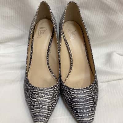 Wittner Womens  Size 37 Heels Animal print / Black  / White 