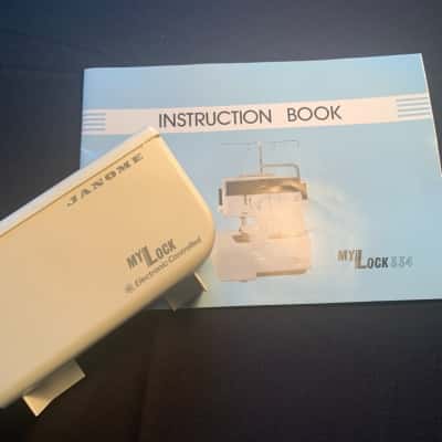 Janome Toolkit for MyLock 334 Overlocker, with instruction manual