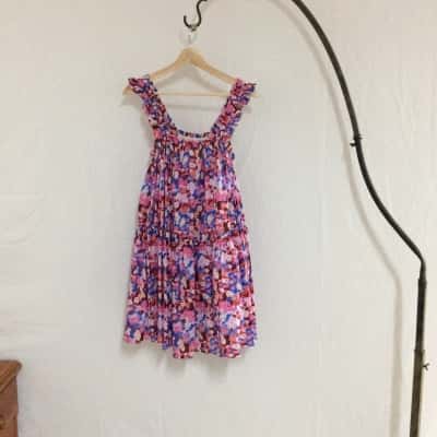 Steele Women's Size XS Floral Dress Multicoloured / Pattern 