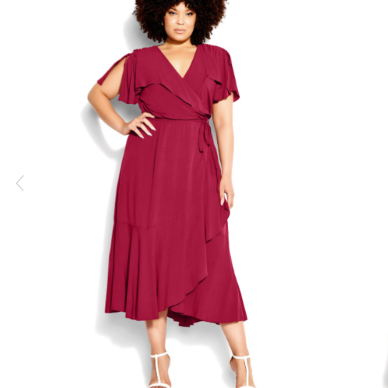 Genoa Dress - Rhubarb