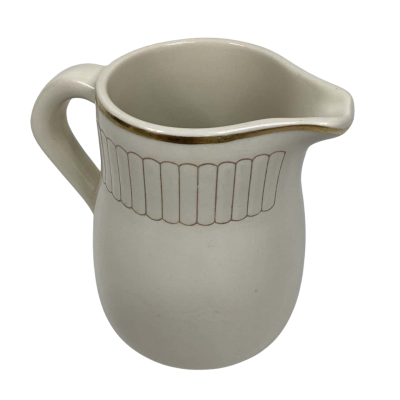 The Duraline Hotel Ware  vintage creamer
