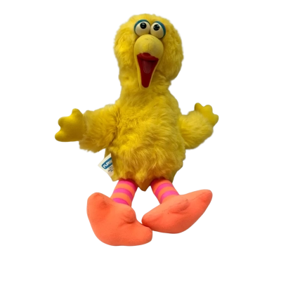 Vintage 34cm Big Bird Plush Toy