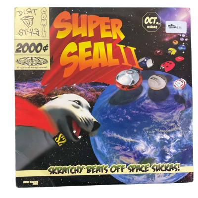 DJ Q-Bert - Super Seal II: Skratchy Beats Off Space Suckas - 12” Vinyl LP