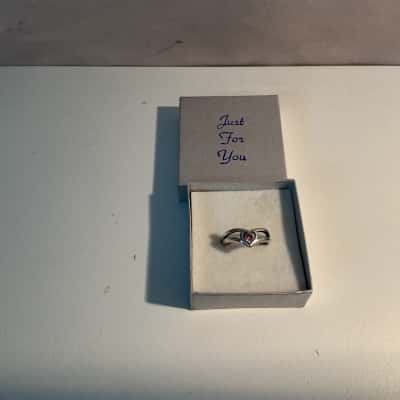 925 Heart Shaped Ring 