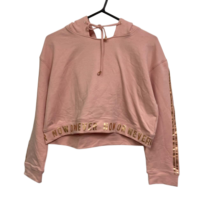 Lemonade   Size 16 Cropped Jumper / Hoodie Pink  
