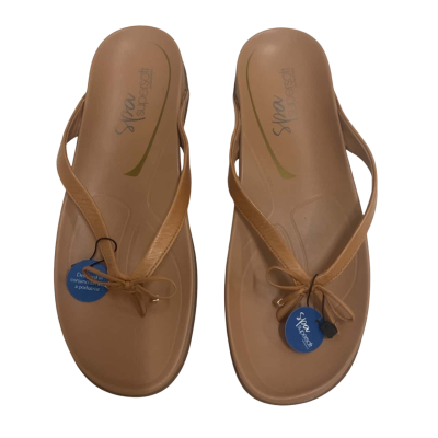 Womens Diana Ferrari Supersoft Spa Sandals Size 10 Beige 