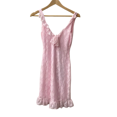 White Fox Womens Pink Size S Mini Dress 