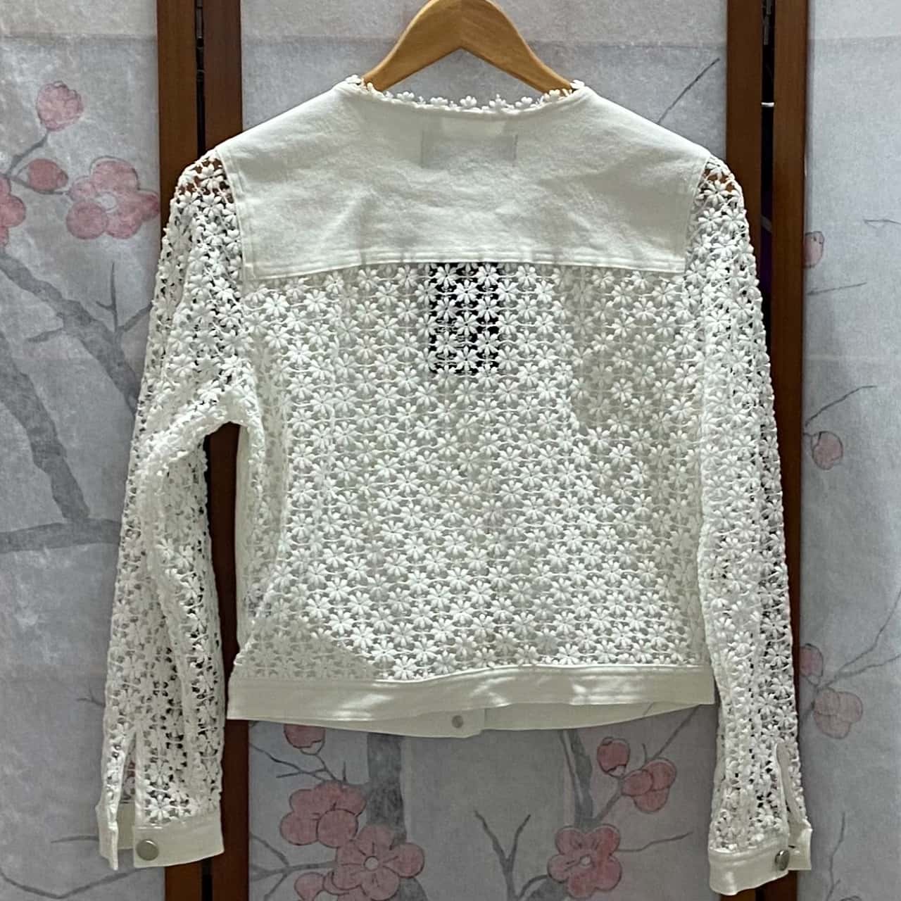 BNWT Pavement Denim White Jacket Size 14 RRP 39.95(s)