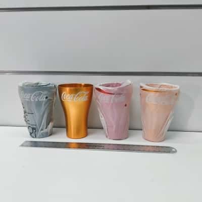 4x Coca Cola PreOwned As New Cups 
