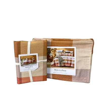 Morgan & Finch Cotton Queen Size Quilt Cover Set