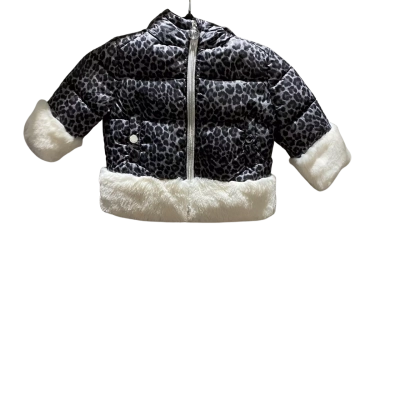 Michael Kors Girls Size 12-18m Animal print Hooded Jacket
