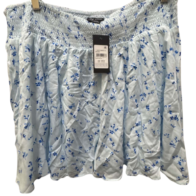 City Chic Womens  Size 18 Mini Skirt Blue 