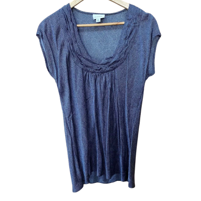 Witchery Black/White Spotted Silk Top Size 12