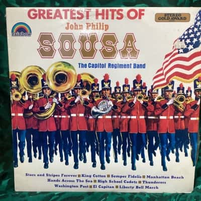 Two Military Brass Band Albums