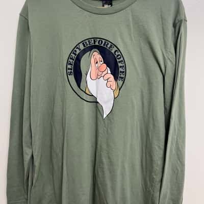 Disney Sleepy Men's Size M Long Sleeve Top