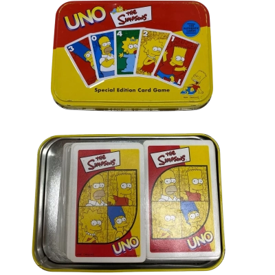 Simpson Special Edition UNO Card Game in Tin