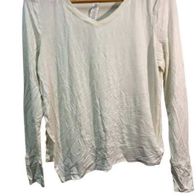 BNWT Lululemon Womens  Size 4 Sports Top White 