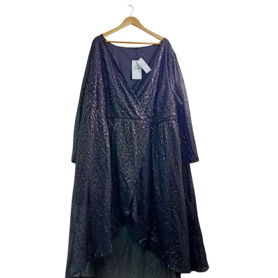 BNWT Yours Clothing Womens  Size 34 Cocktail Dress Black  