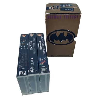 Batman Series VHS collection 1989, 92,95.