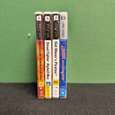 PSP Bundle of 4 games
