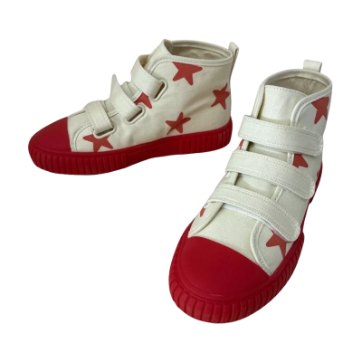  Piccolini By Billie Kids  Size 32 Shoes Red / White 