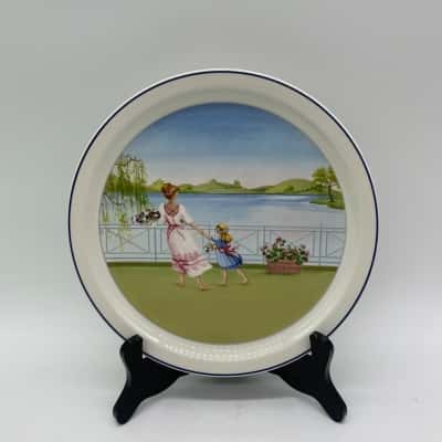 ‘Villeroy & Boch’ Wall Plate The Romantic Seasons No. 1 Spring [S#3]