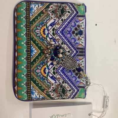 Camilla Womens Clutch Blue 