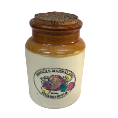 Vintage Monbulk Jar Approx 8 x 14cm