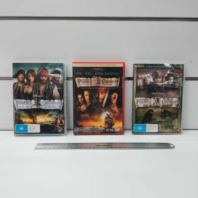 Pirates Of The Caribbean DVD Trio 