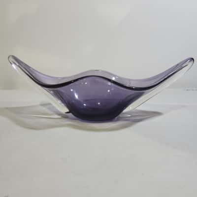 Decorative Glass Bowl - EUC
