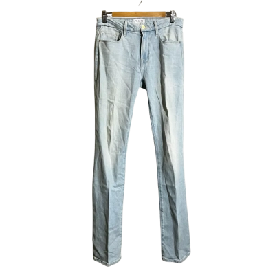 Frame Denim Womens  Size 27 Blue Mini Boot Jeans